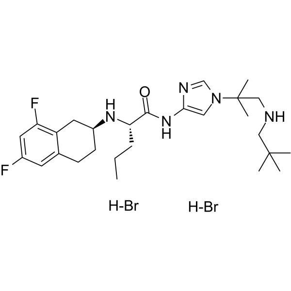 Nirogacestat dihydrobromide (PF-3084014 dihydrobromide; PF-03084014 dihydrobromide) 1962925-29-6